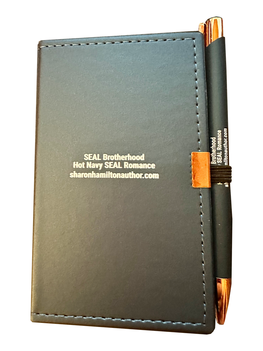 Post It Notebook with Pen – Sharon Hamilton Author